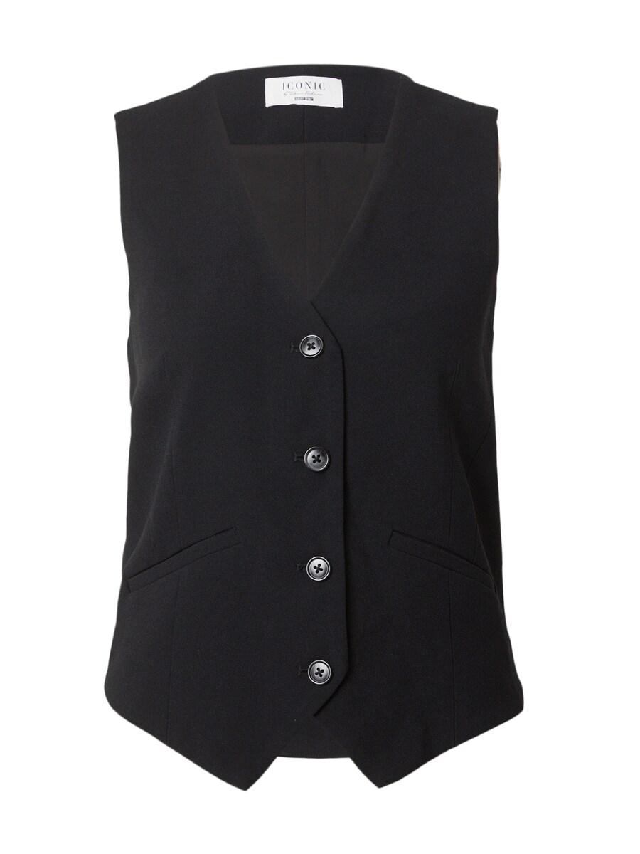 Жилет ABOUT YOU x Iconic by Tatiana Kucharova, черный 
Жилет ABOUT YOU x Iconic by Tatiana Kucharova, черный