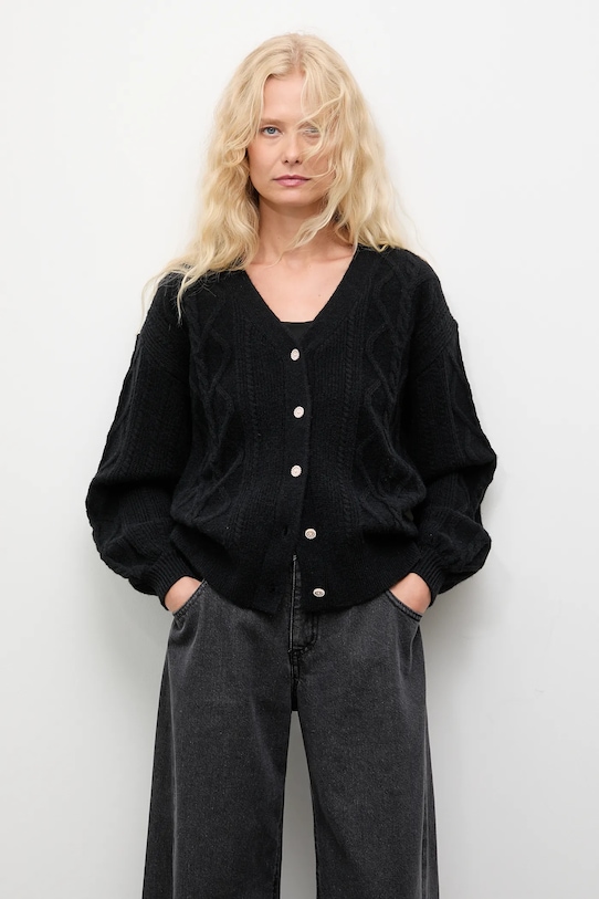 Кашемировый кардиган Answear.Lab, черный
Кашемировый кардиган Answear.Lab, черный