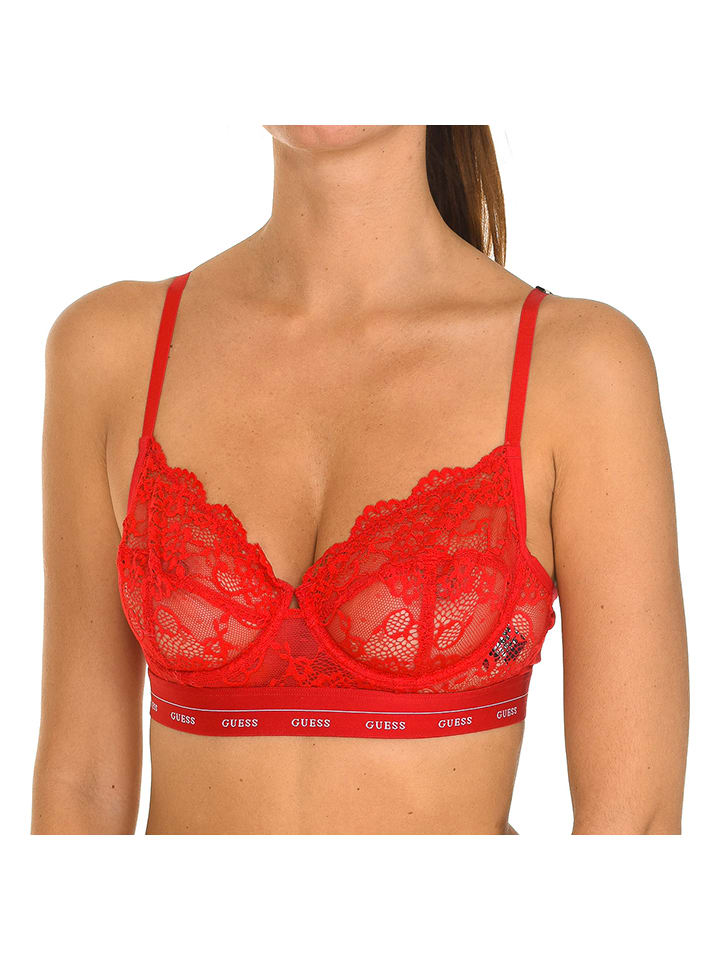 Guess Красный бюстгальтер на косточках
Guess Красный бюстгальтер на косточках