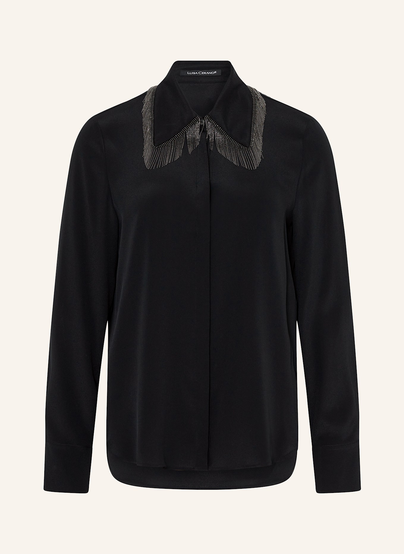Блузка-Рубашка с шелком Luisa Cerano, черный
Блузка-Рубашка с шелком Luisa Cerano, черный