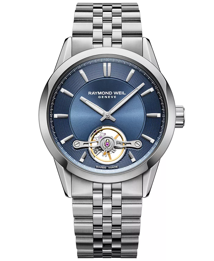 Мужские автоматические часы Swiss Freelancer на стальном браслете, 43 мм Raymond Weil
Мужские автоматические часы Swiss Freelancer на стальном браслете, 43 мм Raymond Weil
