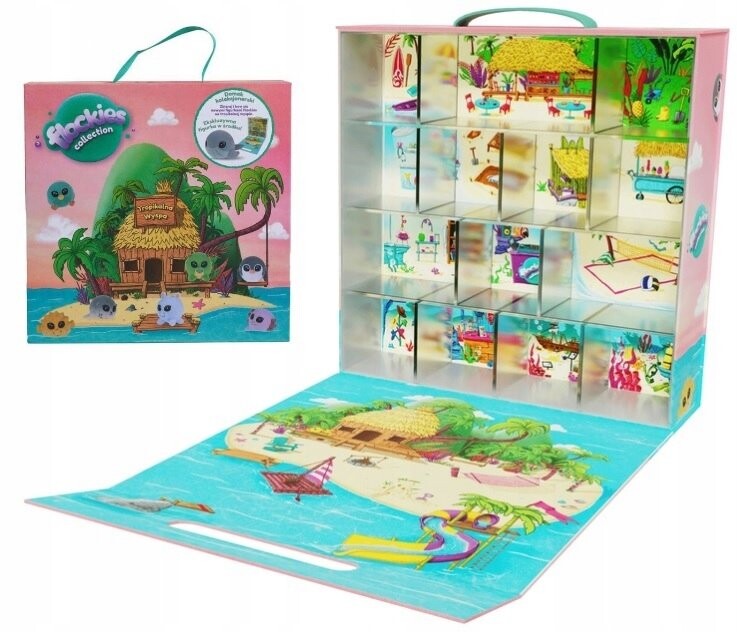Тропический чемодан Flockies House Wyska + 1 фигурка ограниченной серии 2 TM Toys
Тропический чемодан Flockies House Wyska + 1 фигурка ограниченной серии 2 TM Toys