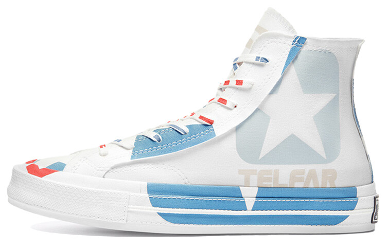Кроссовки Converse Chuck Taylor All Star 70 Hi Telfar White Blue
Кроссовки Converse Chuck Taylor All Star 70 Hi Telfar White Blue