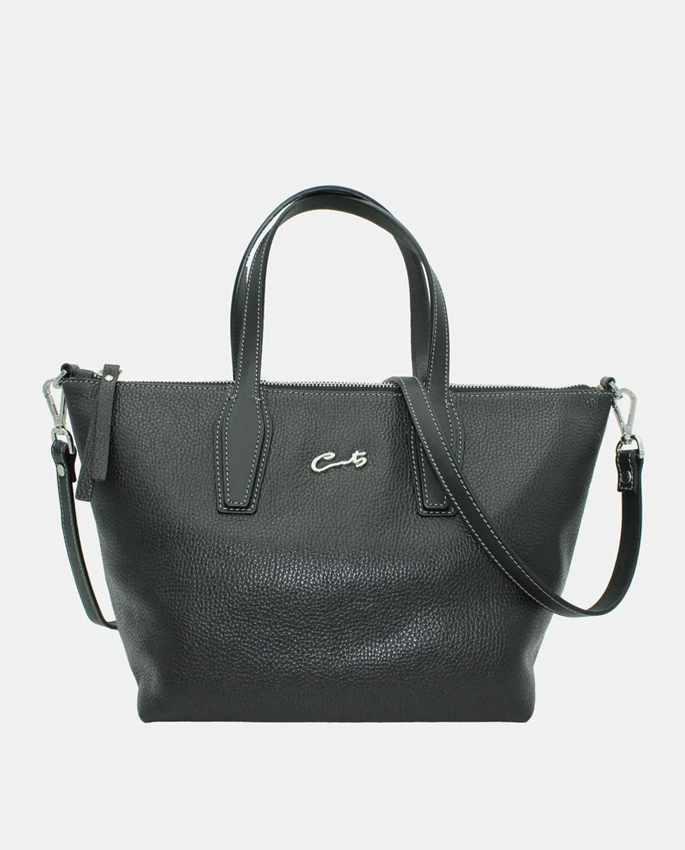 Сумка для покупок из кожи шеф-повара с застежкой-молнией и плечевым ремнем Cats, черный
Сумка для покупок из кожи шеф-повара с застежкой-молнией и плечевым ремнем Cats, черный