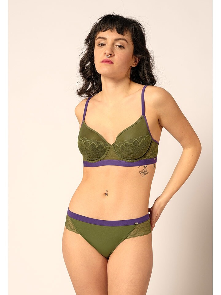 Бюстгальтер на косточках Skiny, хаки
Бюстгальтер на косточках Skiny, хаки