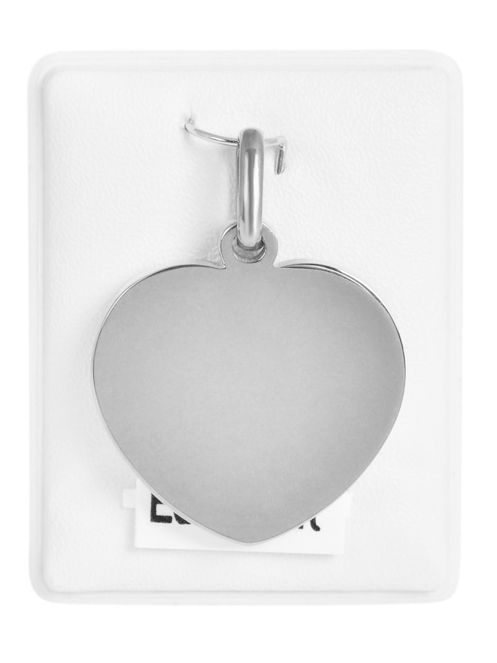 Adeliás Кулон унисекс - кулон в форме сердца с гравировкой, изготовленный из нержавеющей стали серебристого цвета
Adeliás Кулон унисекс - кулон в форме сердца с гравировкой, изготовленный из нержавеющей стали серебристого цвета