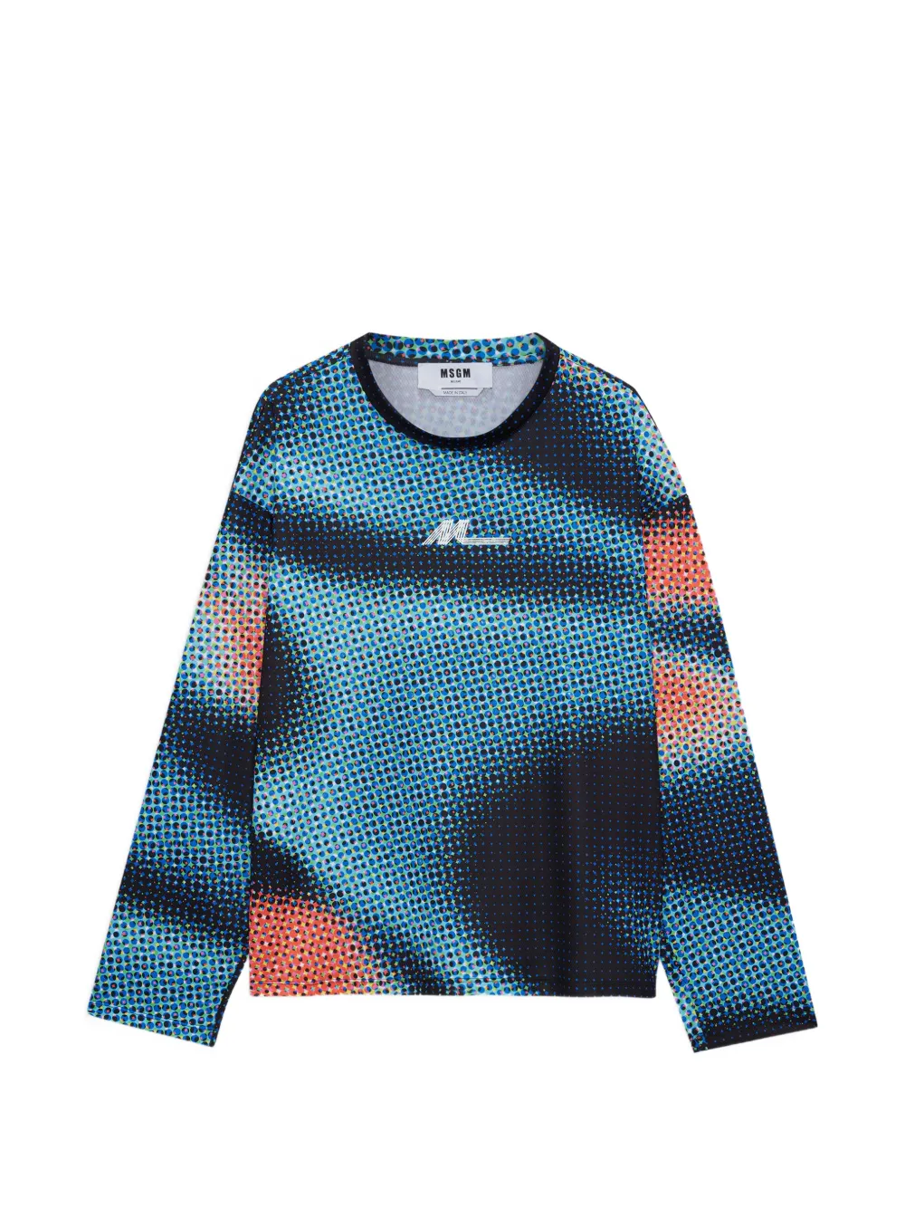 Лонгслив в горошек Msgm, синий
Лонгслив в горошек Msgm, синий