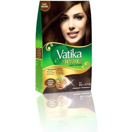 Хна DABUR Vatika Краска для волос Натуральный Коричневый 60г
Хна DABUR Vatika Краска для волос Натуральный Коричневый 60г