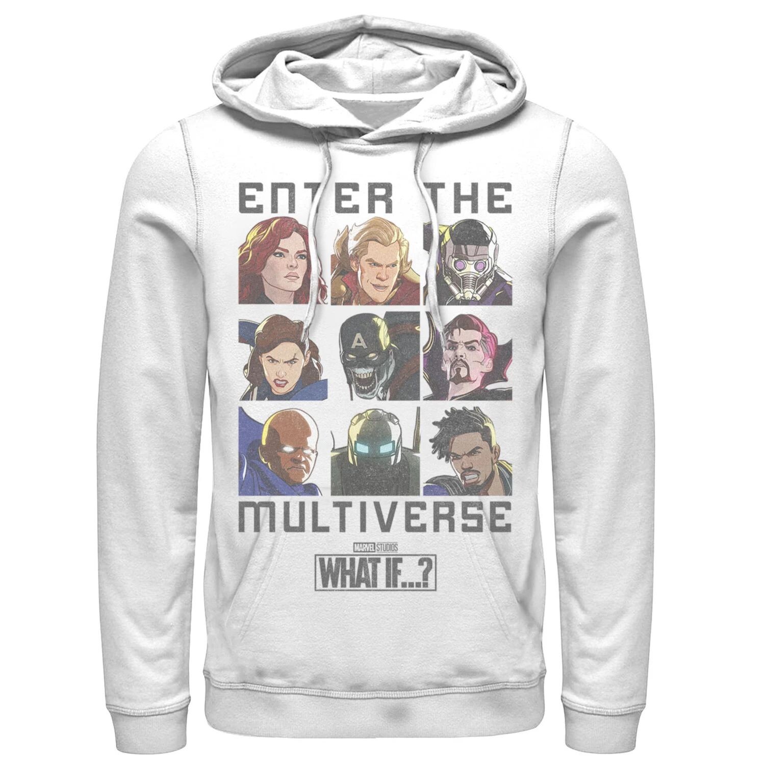 Мужская толстовка с надписью Marvel What If Enter The Multiverse Licensed Character
Мужская толстовка с надписью Marvel What If Enter The Multiverse Licensed Character