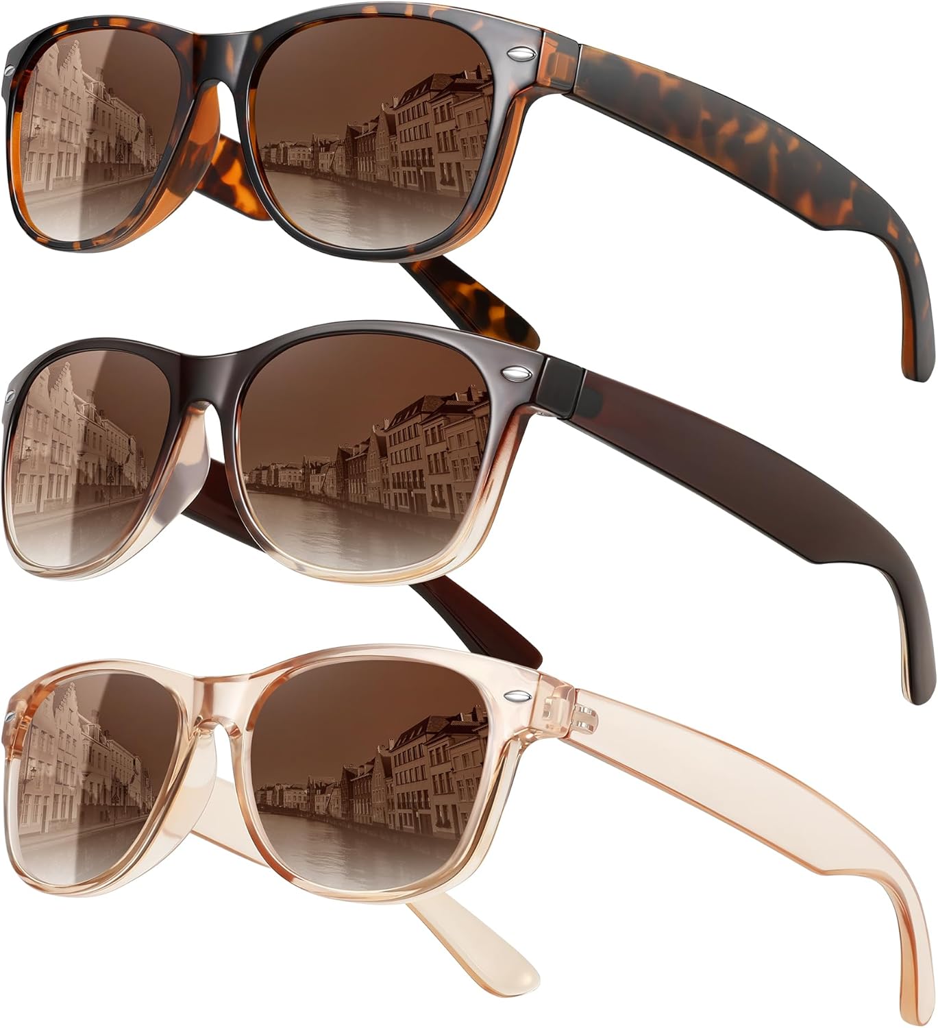 Классические поляризованные солнцезащитные очки MEETSUN для женщин и мужчин, модные ретро-очки для вождения, защита от УФ-излучения (3 шт.), (3 Pack) Leopard Brown/Brown Gradient/Brown
Классические поляризованные солнцезащитные очки MEETSUN для женщин и мужчин, модные ретро-очки для вождения, защита от УФ-излучения (3 шт.), (3 Pack) Leopard Brown/Brown Gradient/Brown