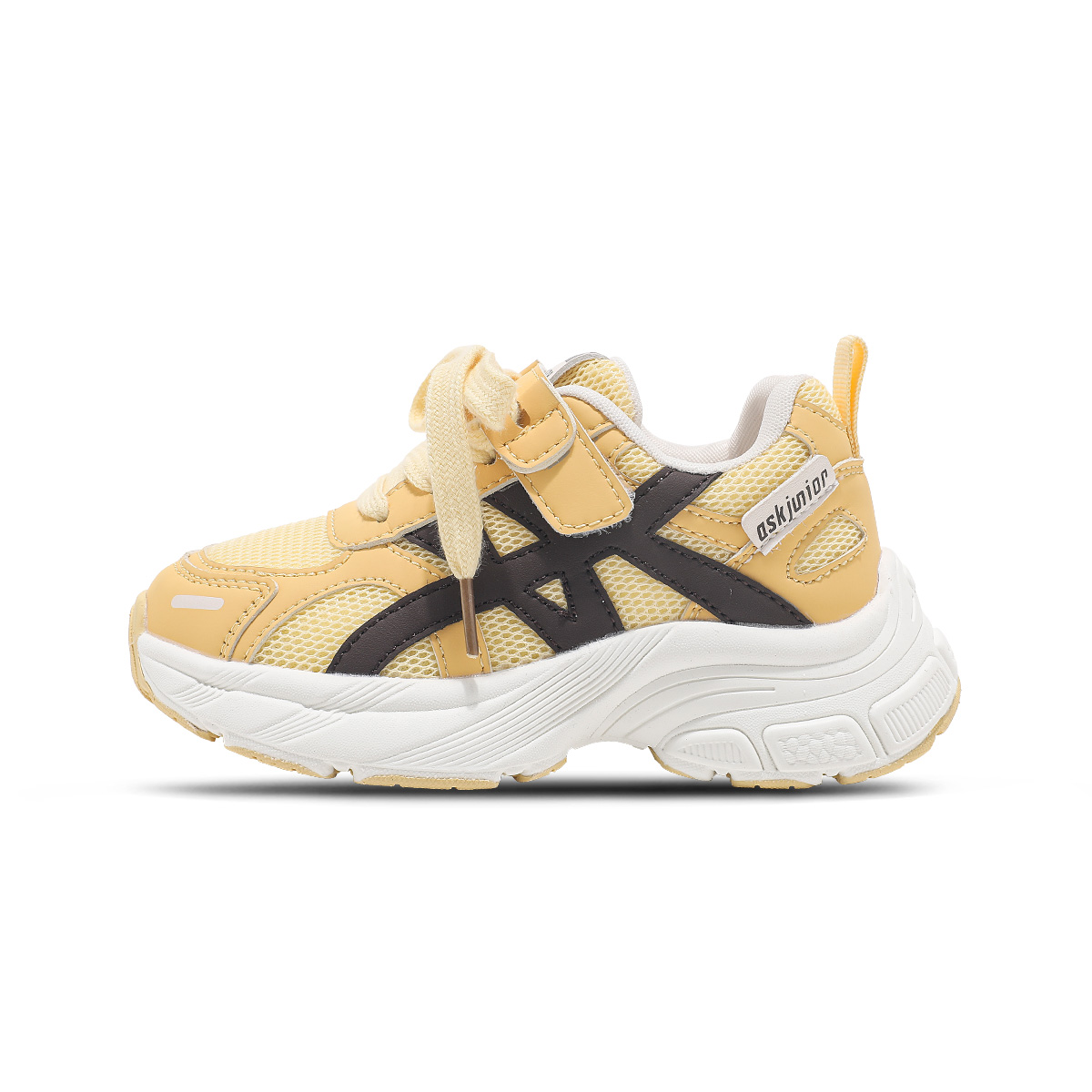 Нескользящие амортизаторы с износостойкими свойствами. Низкие детские кроссовки для повседневной носки. ASK, желтый
Нескользящие амортизаторы с износостойкими свойствами. Низкие детские кроссовки для повседневной носки. ASK, желтый