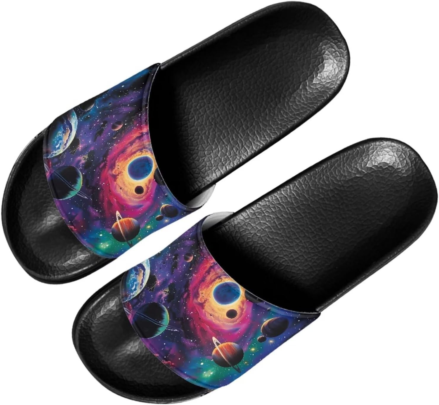 Сандалии Forchrinse Hummingbird Flower для мужчин и женщин, летние плоские сандалии, пляжные и душевые тапочки, быстро сохнут, Galaxy Planet Space
Сандалии Forchrinse Hummingbird Flower для мужчин и женщин, летние плоские сандалии, пляжные и душевые тапочки, быстро сохнут, Galaxy Planet Space