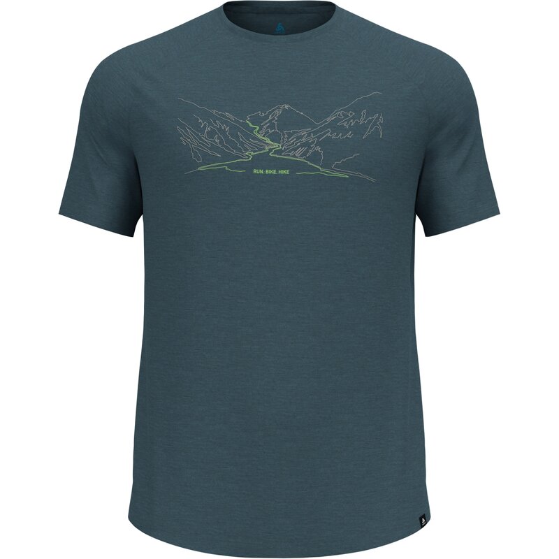 Футболка Ascent PW 130 бег. велосипед. поход. Odlo, цвет dark slate melange
Футболка Ascent PW 130 бег. велосипед. поход. Odlo, цвет dark slate melange