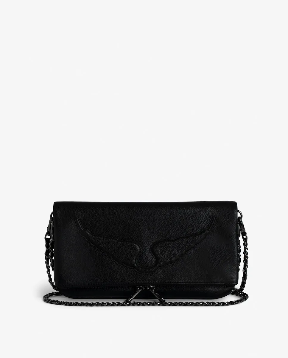 Многопозиционная сумка Rock Medium из черной кожи Zadig & Voltaire, черный
Многопозиционная сумка Rock Medium из черной кожи Zadig & Voltaire, черный