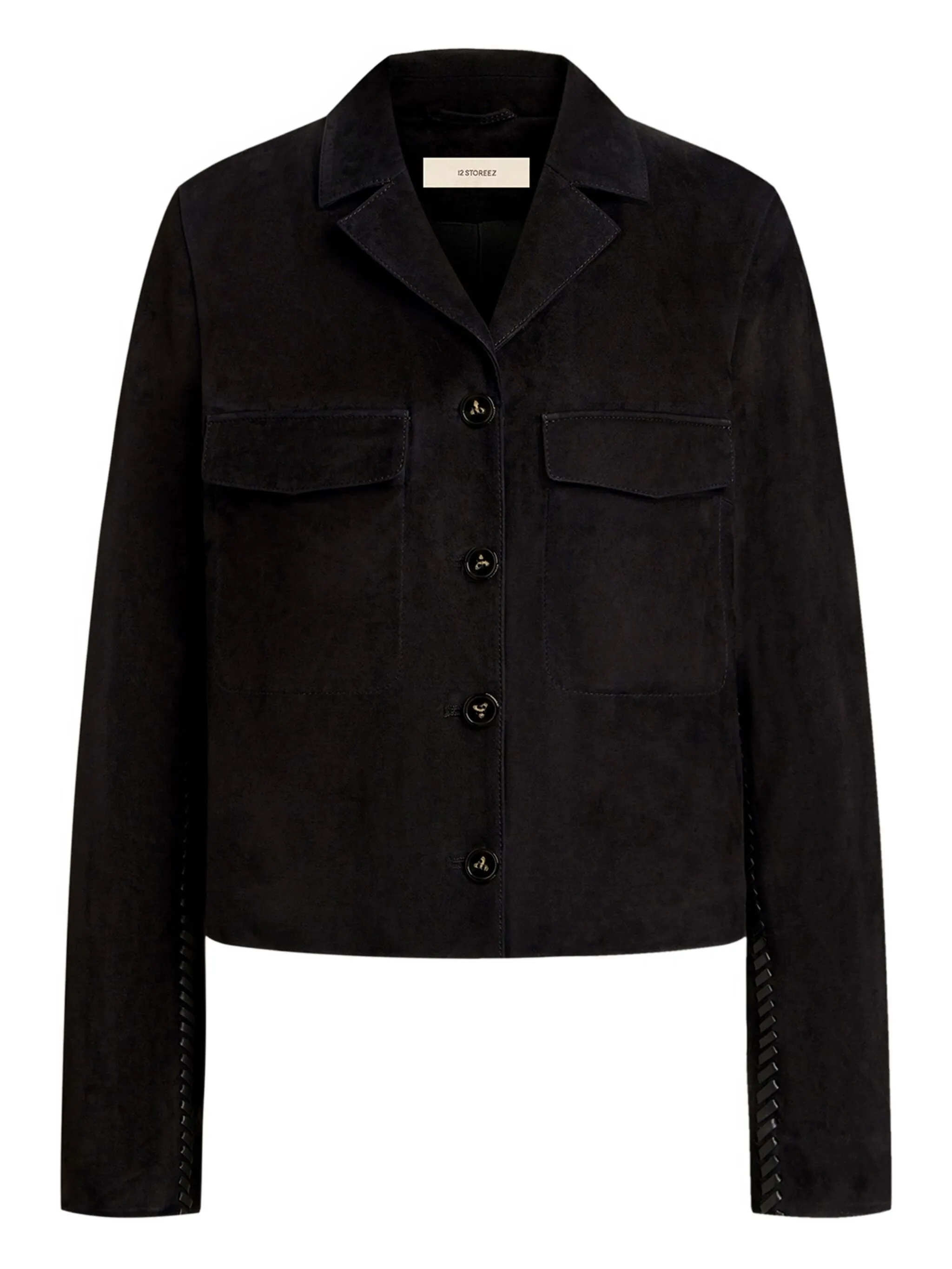 Куртка на пуговицах 12 Storeez, черный
Куртка на пуговицах 12 Storeez, черный