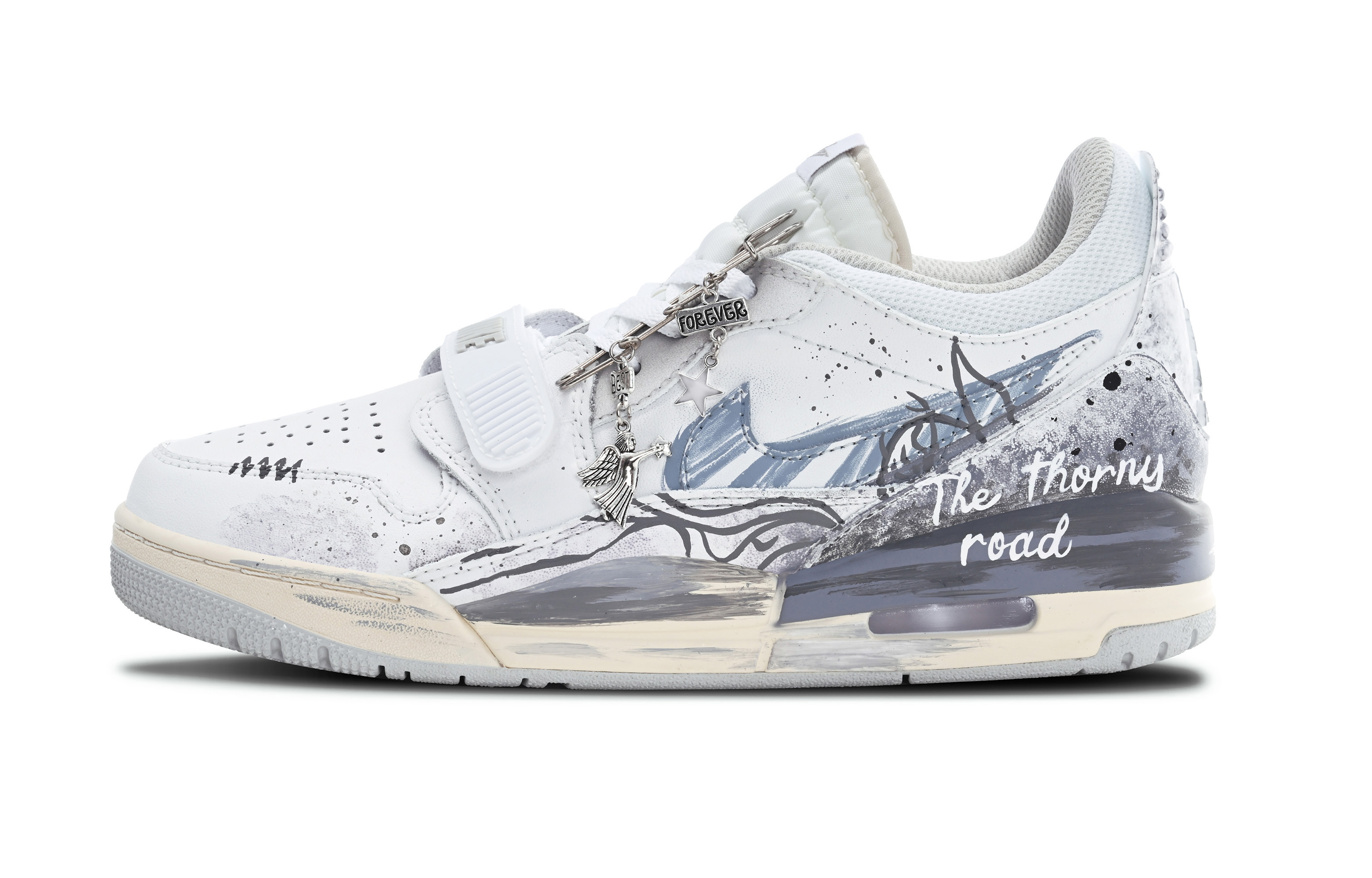 Jordan Износостойкие низкие винтажные баскетбольные кроссовки Legacy 312, мужские, белые, серые
Jordan Износостойкие низкие винтажные баскетбольные кроссовки Legacy 312, мужские, белые, серые