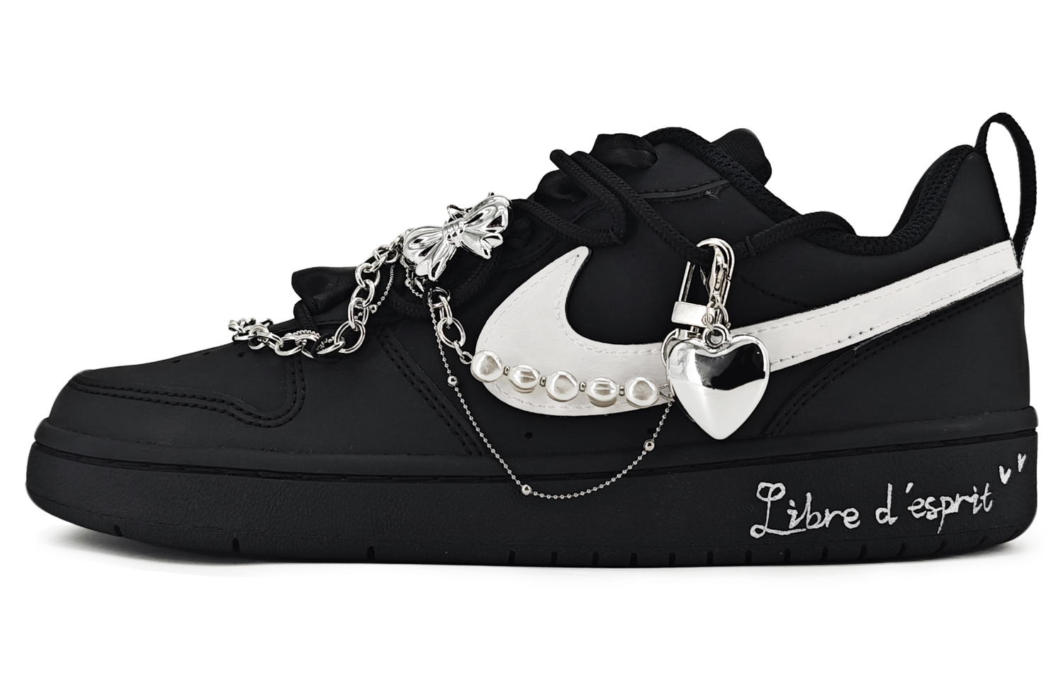 Nike Court Borough Кожаные Противоскользящие Амортизирующие Износостойкие Низкие Детские Скейтбординг Кроссовки Black
Nike Court Borough Кожаные Противоскользящие Амортизирующие Износостойкие Низкие Детские Скейтбординг Кроссовки Black