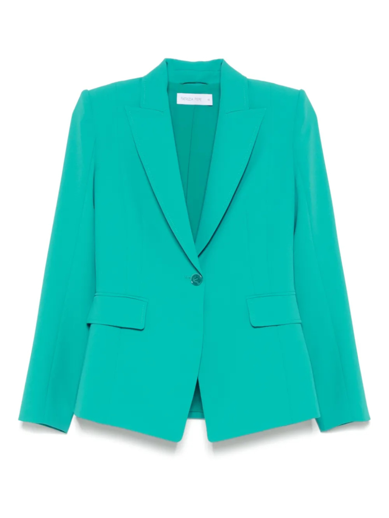 Однобортный блейзер Patrizia Pepe, зеленый
Однобортный блейзер Patrizia Pepe, зеленый