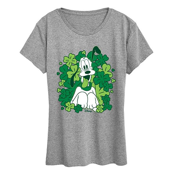 Женская футболка с принтом Pluto Shamrocks Disney, Heather Gray
Женская футболка с принтом Pluto Shamrocks Disney, Heather Gray