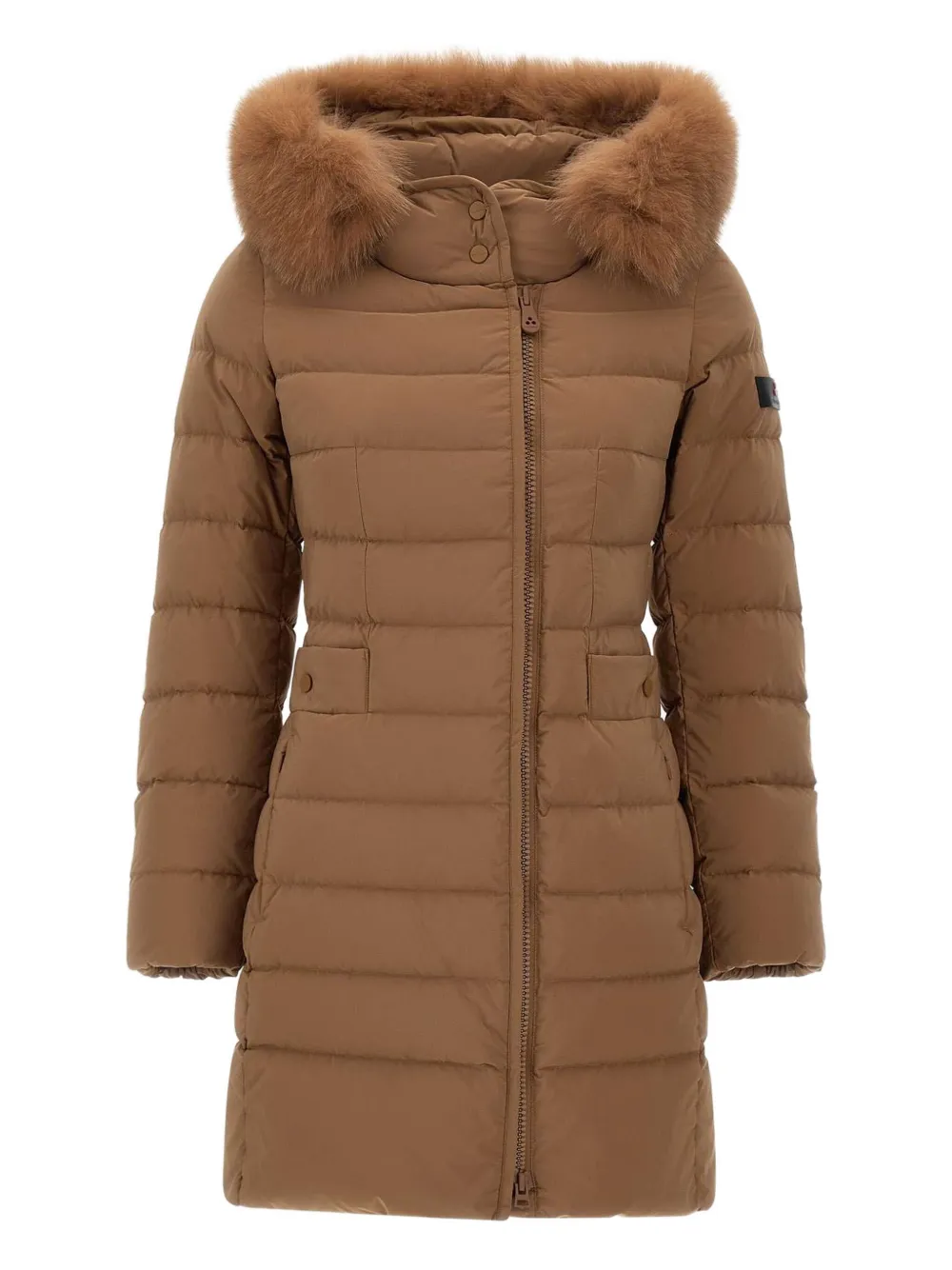 Пальто с капюшоном, отороченное мехом Peuterey, коричневый
Пальто с капюшоном, отороченное мехом Peuterey, коричневый