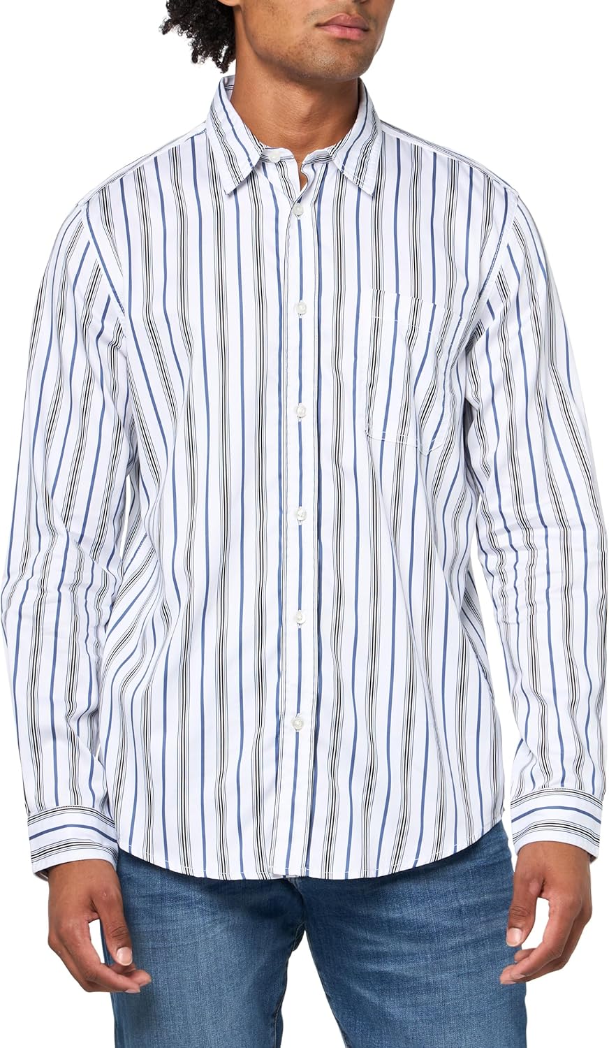 HUGO мужская рубашка из крашеного хлопка на пуговицах, Skyline Blue
HUGO мужская рубашка из крашеного хлопка на пуговицах, Skyline Blue