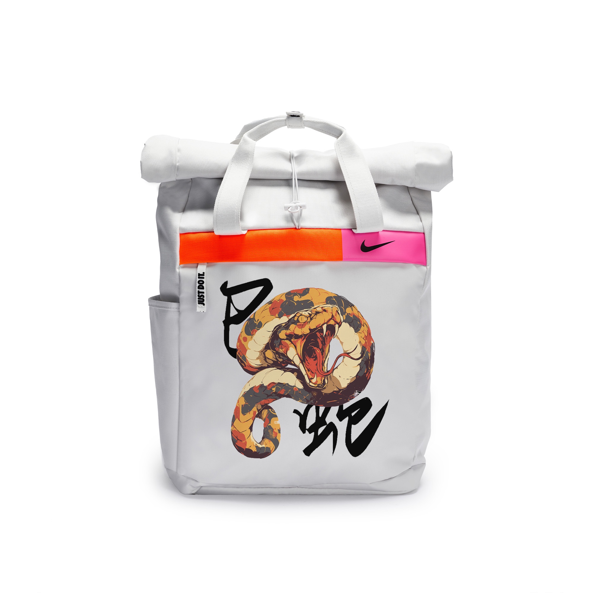 Nike Повседневный рюкзак унисекс для ежедневных поездок в минималистичном стиле, Snake Roars
Nike Повседневный рюкзак унисекс для ежедневных поездок в минималистичном стиле, Snake Roars