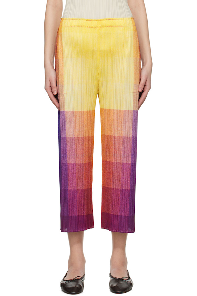 Фотоновые брюки Pleats Please Issey Miyake, желтый
Фотоновые брюки Pleats Please Issey Miyake, желтый
