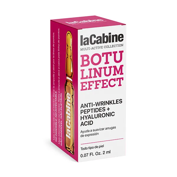 Со змеиным ядом и гиалуроновой кислотой Ampolla Botox-Like Lacabine, 1 UD
Со змеиным ядом и гиалуроновой кислотой Ampolla Botox-Like Lacabine, 1 UD