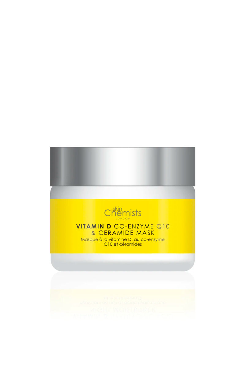 skinChemists, Маска с витамином D, коэнзимом Q10 и керамидами, 50 мл
skinChemists, Маска с витамином D, коэнзимом Q10 и керамидами, 50 мл