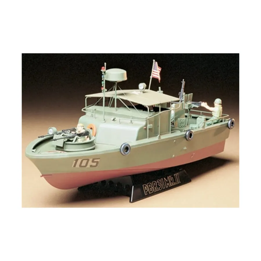 Речной патрульный катер ВМС США PBR31 MKII «Пиббер», Military Models - 1/35 Scale
Речной патрульный катер ВМС США PBR31 MKII «Пиббер», Military Models - 1/35 Scale
