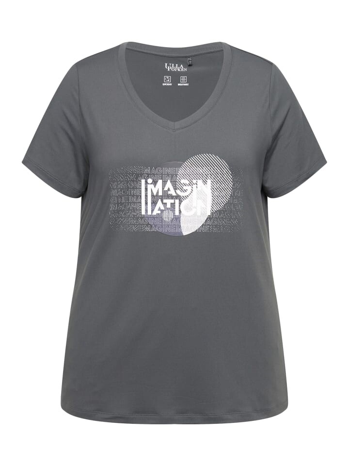 Футболка Ulla Popken, цвет vulkangrau
Футболка Ulla Popken, цвет vulkangrau