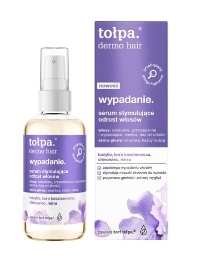 Дермовыпадение волос, укрепляющая сыворотка, стимулирующая рост волос, 100 мл Tołpa 
Дермовыпадение волос, укрепляющая сыворотка, стимулирующая рост волос, 100 мл Tołpa