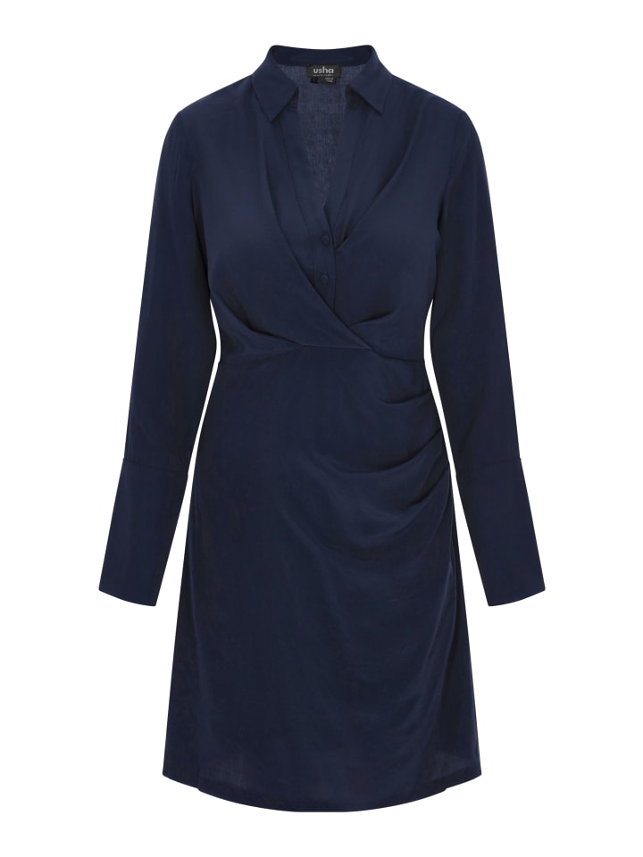 Платье до колена usha BLACK LABEL, темно-синий
Платье до колена usha BLACK LABEL, темно-синий