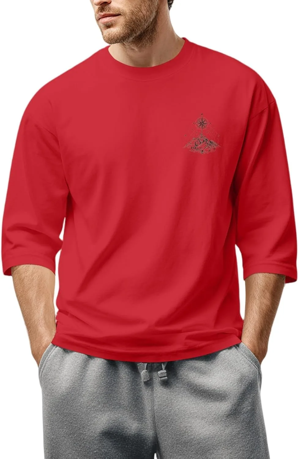 Футболка FQZWONG с 3/4 рукавом и принтом
Футболка FQZWONG с 3/4 рукавом и принтом