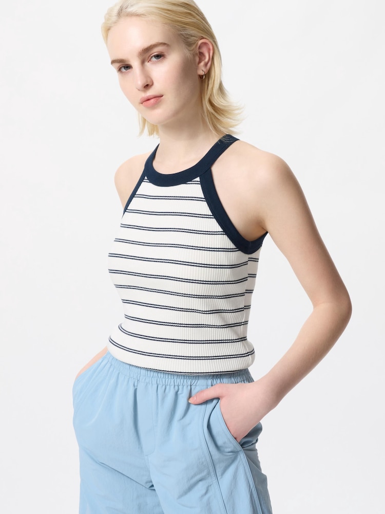 Топ с бретельками Uniqlo, белый
Топ с бретельками Uniqlo, белый