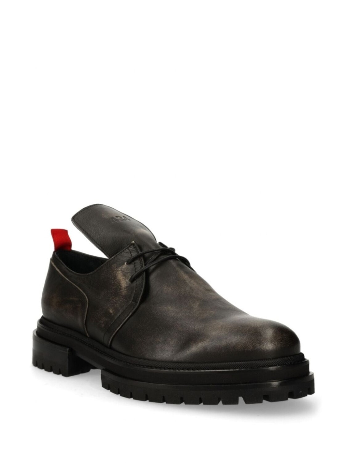 424 кожаные туфли дерби, черный 
424 кожаные туфли дерби, черный