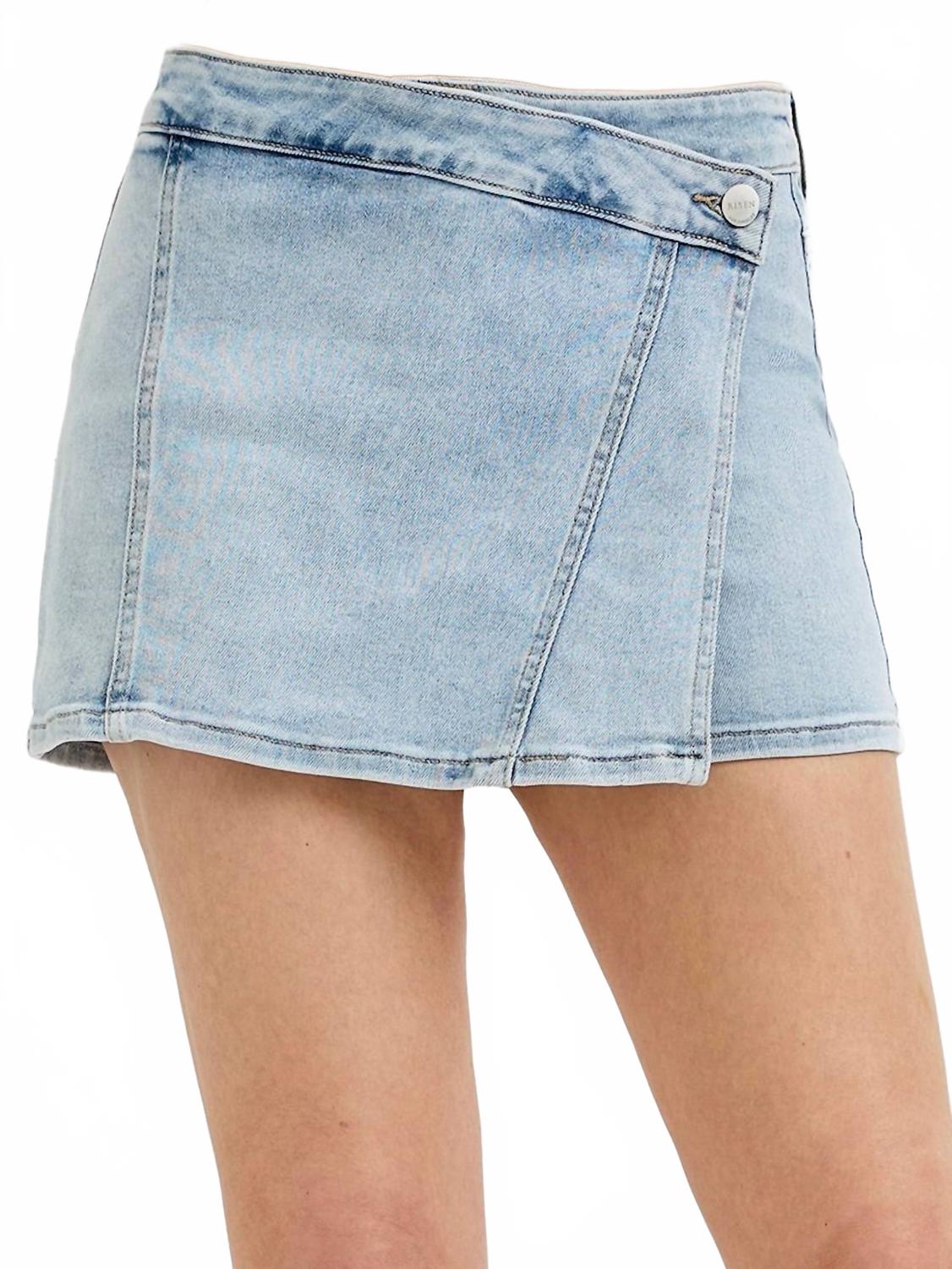 Шорты Kiera Skort In Denim Risen, Denim
Шорты Kiera Skort In Denim Risen, Denim