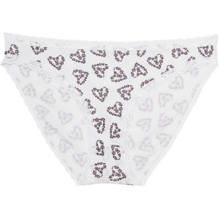 Victoria's Secret Женские трусики Lacie 1 пара белые с принтом сердец и роз
Victoria's Secret Женские трусики Lacie 1 пара белые с принтом сердец и роз