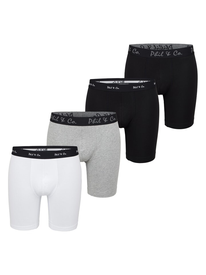 Боксерские трусы Phil & Co. Berlin, цвет black + white
Боксерские трусы Phil & Co. Berlin, цвет black + white