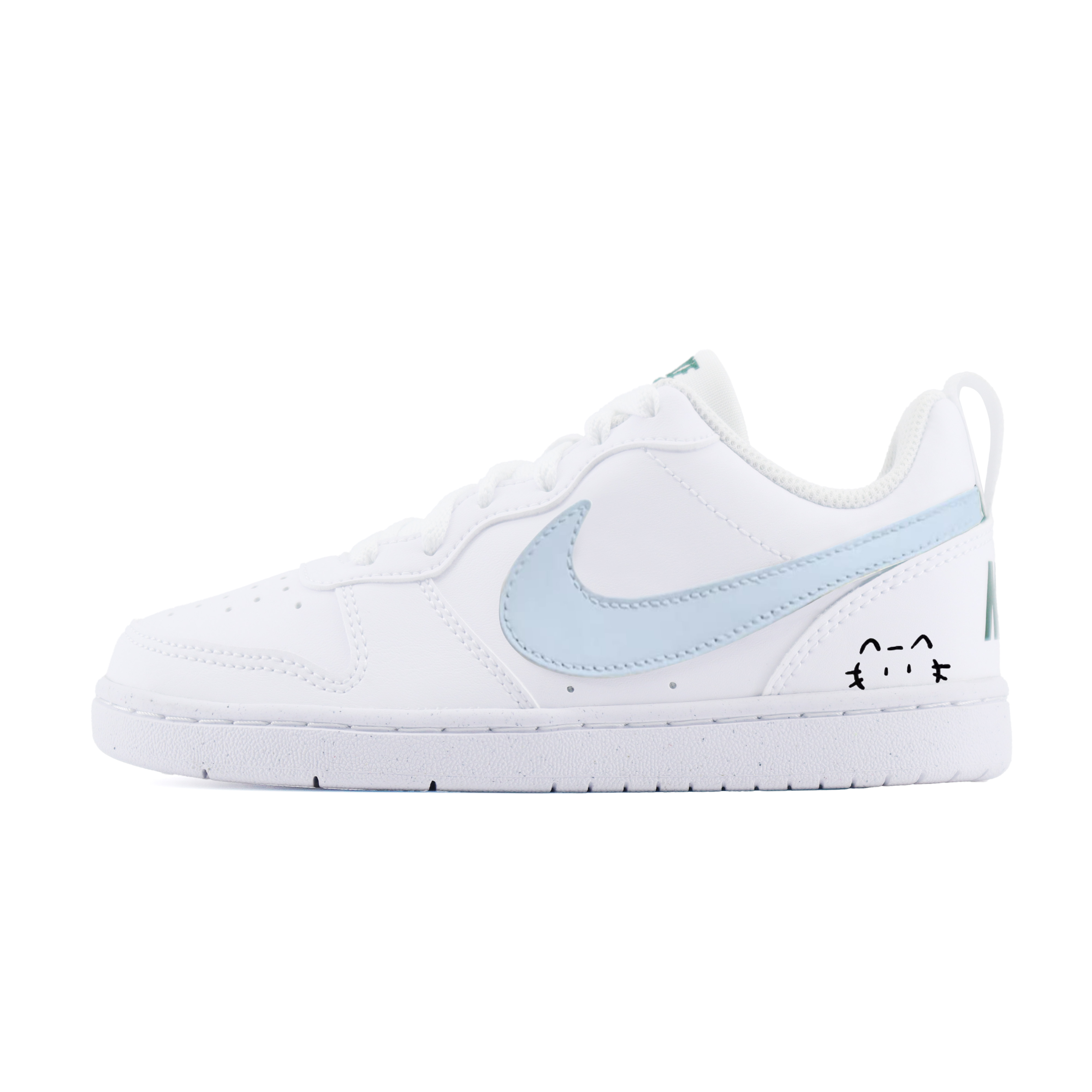 Court Borough Fresh Cute Cat устойчивые к истиранию амортизирующие дышащие низкие детские скейтбординг кроссовки Nike, белый/синий
Court Borough Fresh Cute Cat устойчивые к истиранию амортизирующие дышащие низкие детские скейтбординг кроссовки Nike, белый/синий