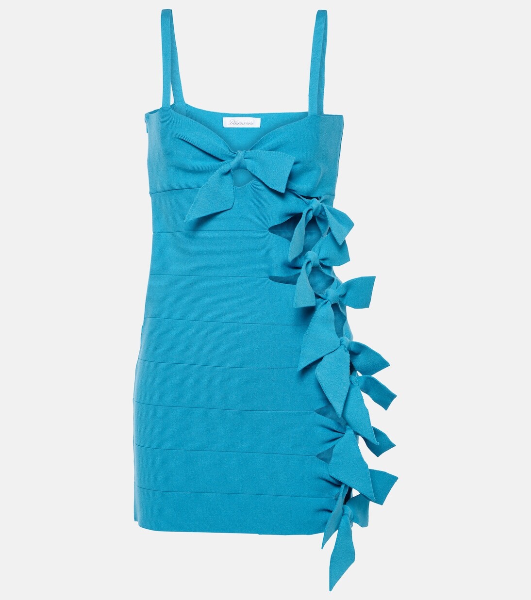 Мини-платье с бантом Blumarine, синий
Мини-платье с бантом Blumarine, синий