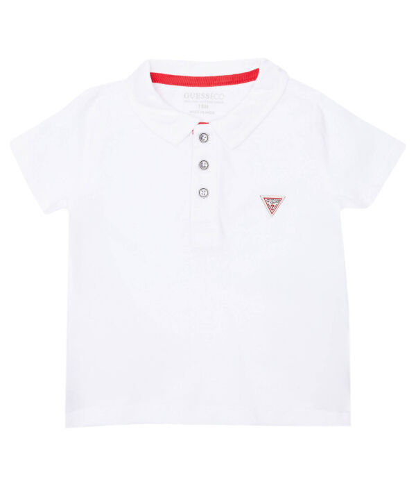 Рубашка поло Regular fit Guess, белый
Рубашка поло Regular fit Guess, белый