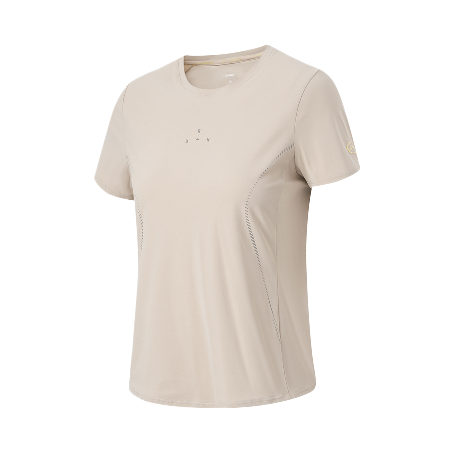 Футболка LiNing Женская Пыльно-дымчатый серый, Пыльный серый 
Футболка LiNing Женская Пыльно-дымчатый серый, Пыльный серый