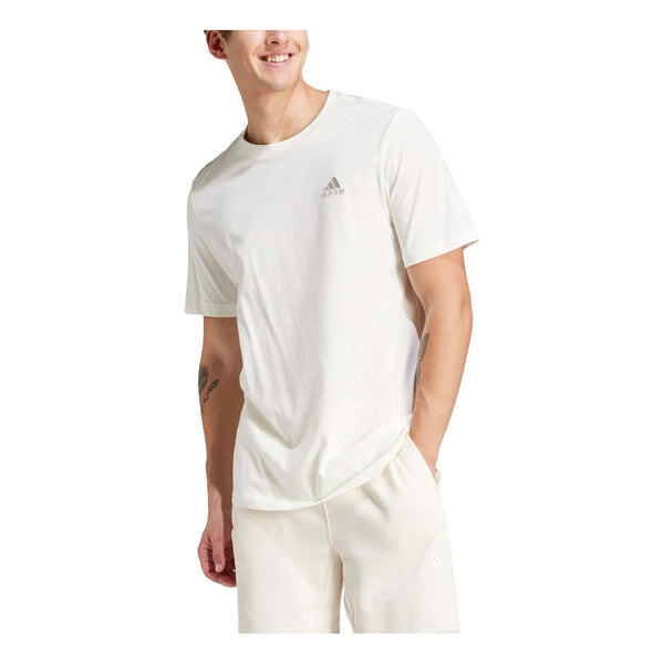 Футболка Essentials одинарный джерси вышитый маленький логотип футболка Adidas, белый
Футболка Essentials одинарный джерси вышитый маленький логотип футболка Adidas, белый