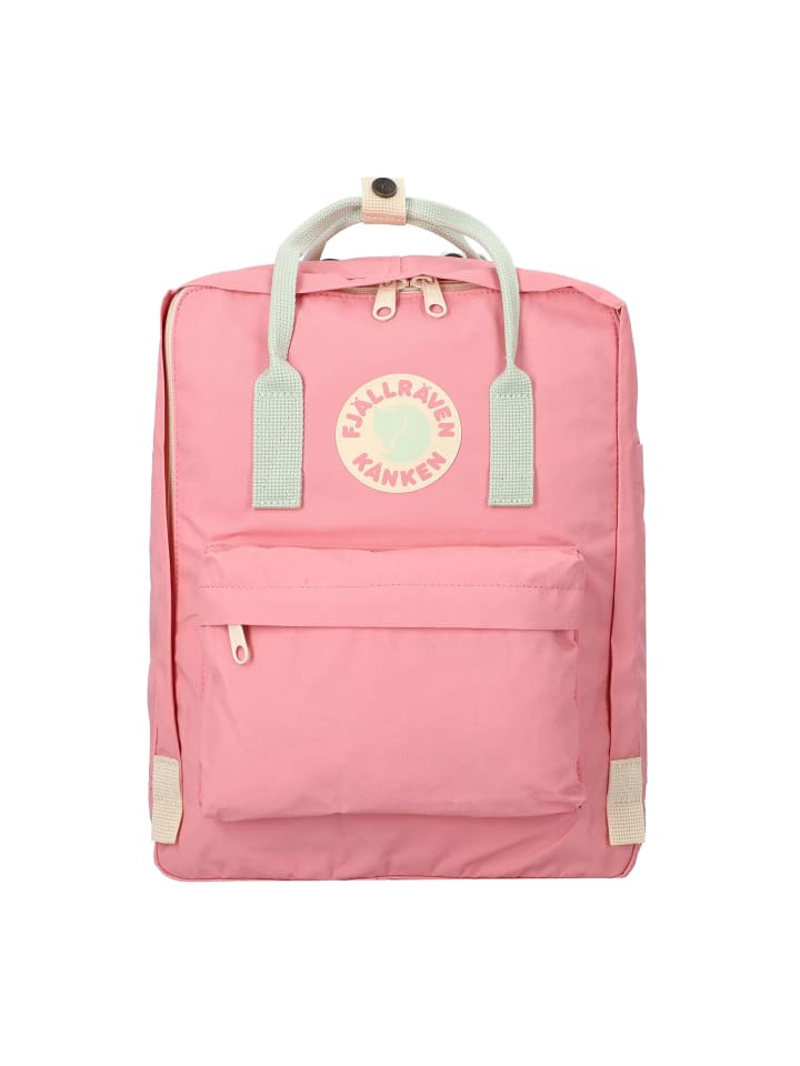 Рюкзак Kanken 36 см розово-мятного цвета FJÄLLRÄVEN
Рюкзак Kanken 36 см розово-мятного цвета FJÄLLRÄVEN