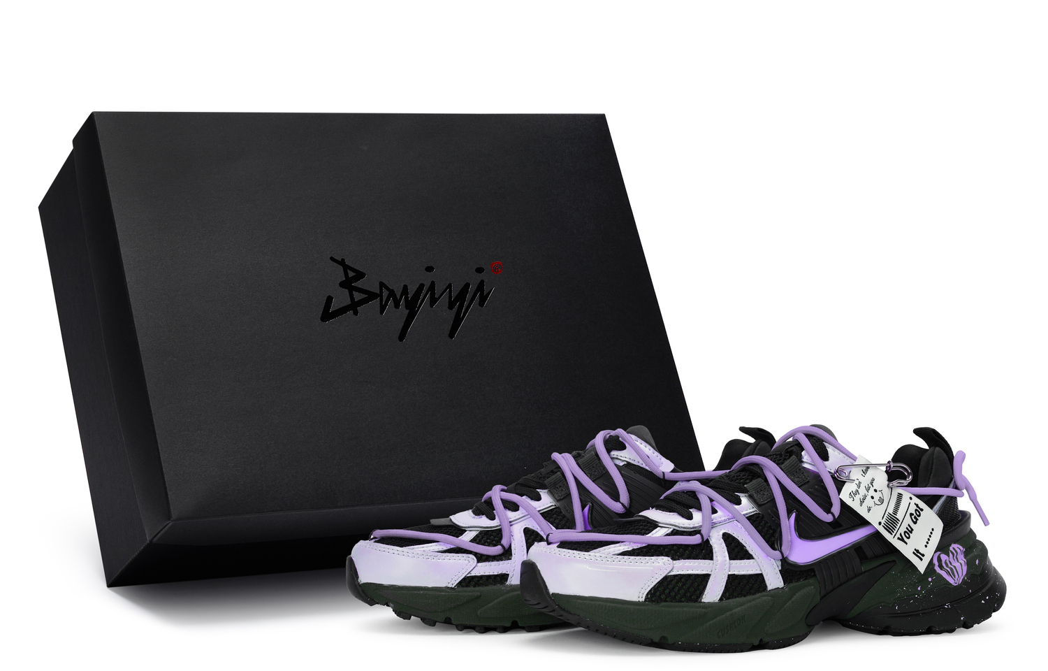 Nike V2K Run противоскользящие кроссовки унисекс черный серебристый фиолетовый, цвет Black Silver Purple
Nike V2K Run противоскользящие кроссовки унисекс черный серебристый фиолетовый, цвет Black Silver Purple