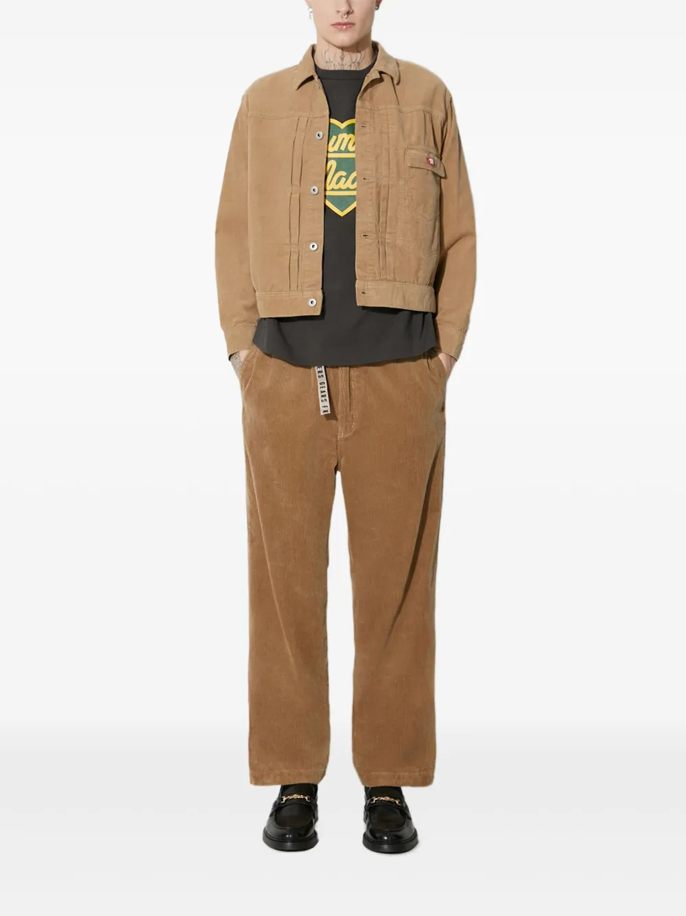 Прямые брюки Human Made, нейтральный
Прямые брюки Human Made, нейтральный