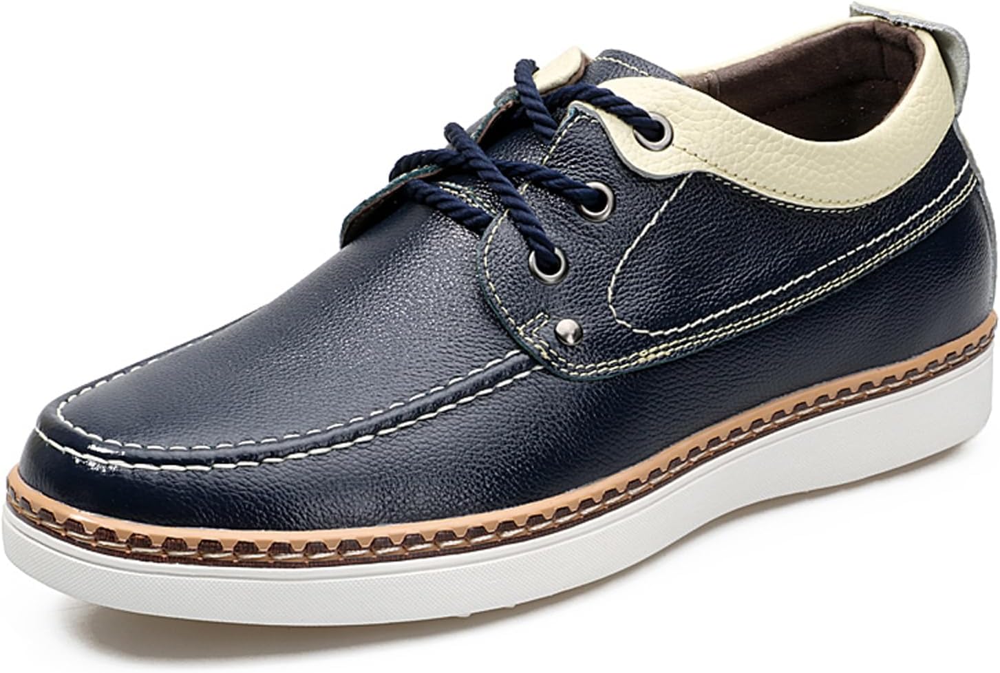 Мужские туфли на повышенной подошве, незаметно увеличивающие рост на 6 см, кожаные оксфорды, шнуровка, кожаные классические туфли Eliogn, синий
Мужские туфли на повышенной подошве, незаметно увеличивающие рост на 6 см, кожаные оксфорды, шнуровка, кожаные классические туфли Eliogn, синий