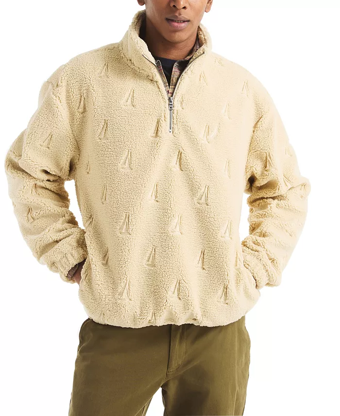 Мужская толстовка с тисненым принтом «лодка» Nautica, коричневый
Мужская толстовка с тисненым принтом «лодка» Nautica, коричневый