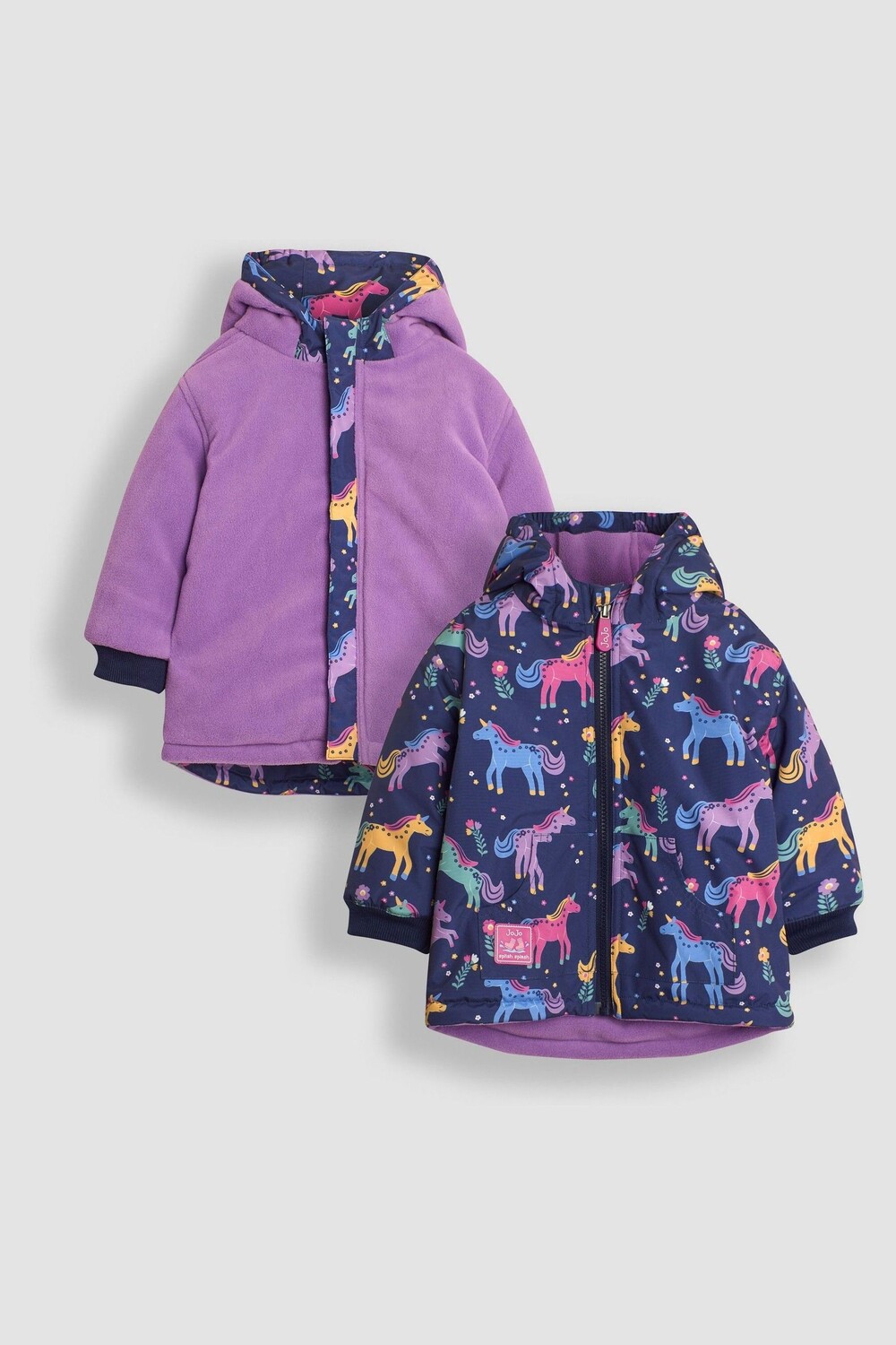 Куртка на флисовой подкладке Jojo Maman Bébé, сиреневый
Куртка на флисовой подкладке Jojo Maman Bébé, сиреневый